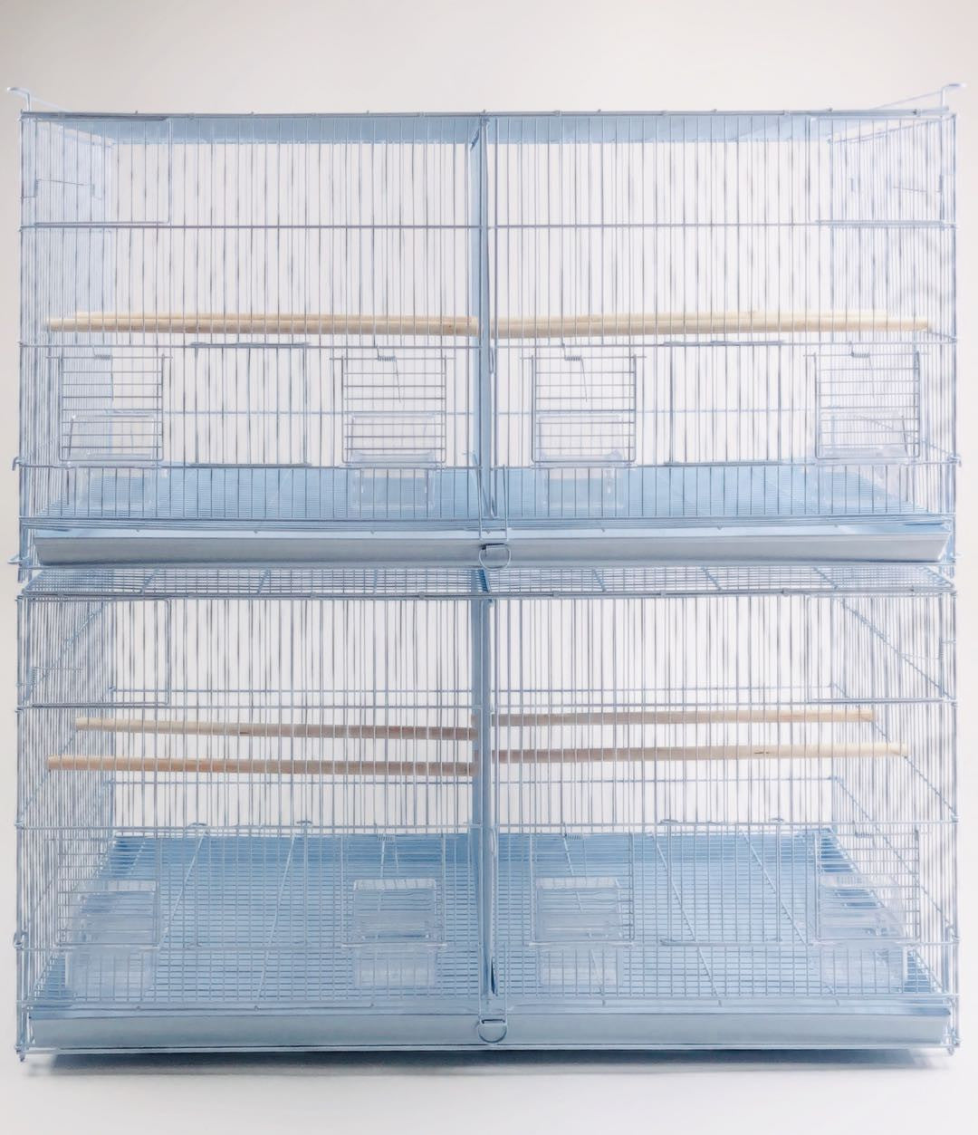 36x18X18" Spacious Stackable Parrot Bird Breeding Cage (set of of 2 cages) $326.57