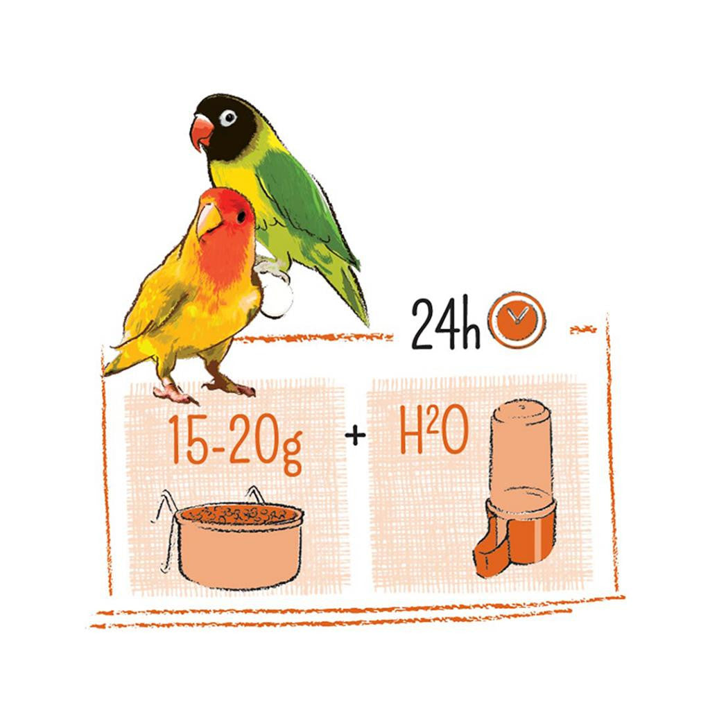 Puur Gourmet Seed Mix For Lovebirds (750g) $15.81