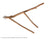Small Multi Branch Natural Wood Perch for Parrot Bird $12.42