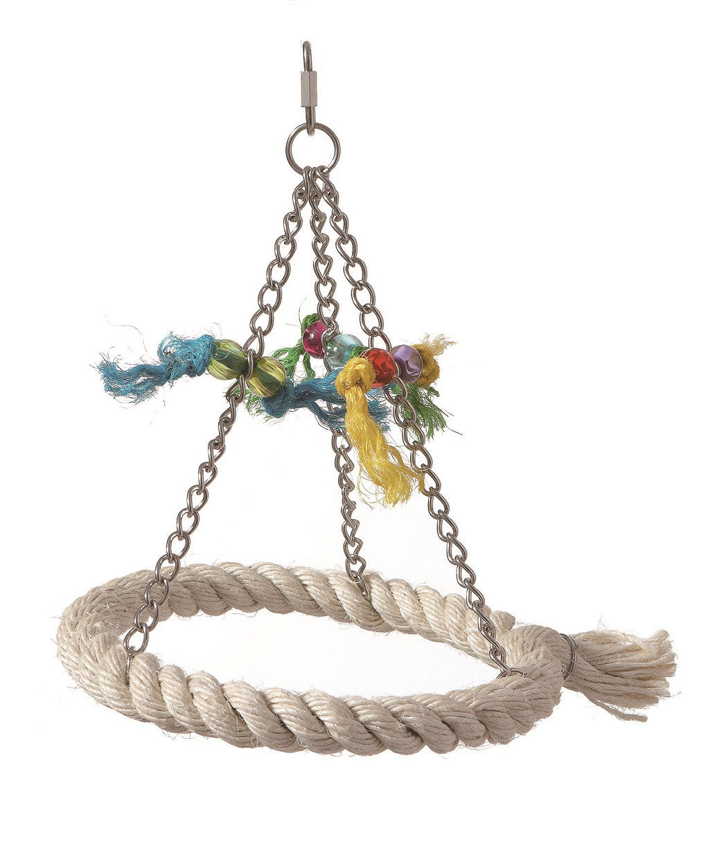 Medium Sisal Ring Swing for Parrot Bird $15.81