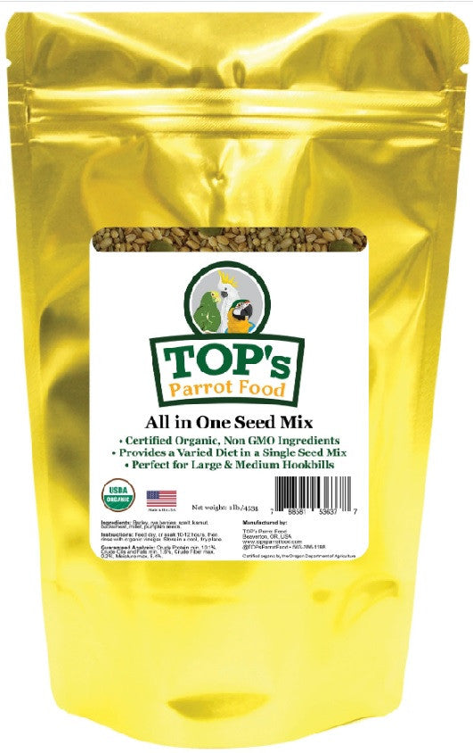 TOP's Totally Organic All-in-One Seed Mix (1lb) $15.81