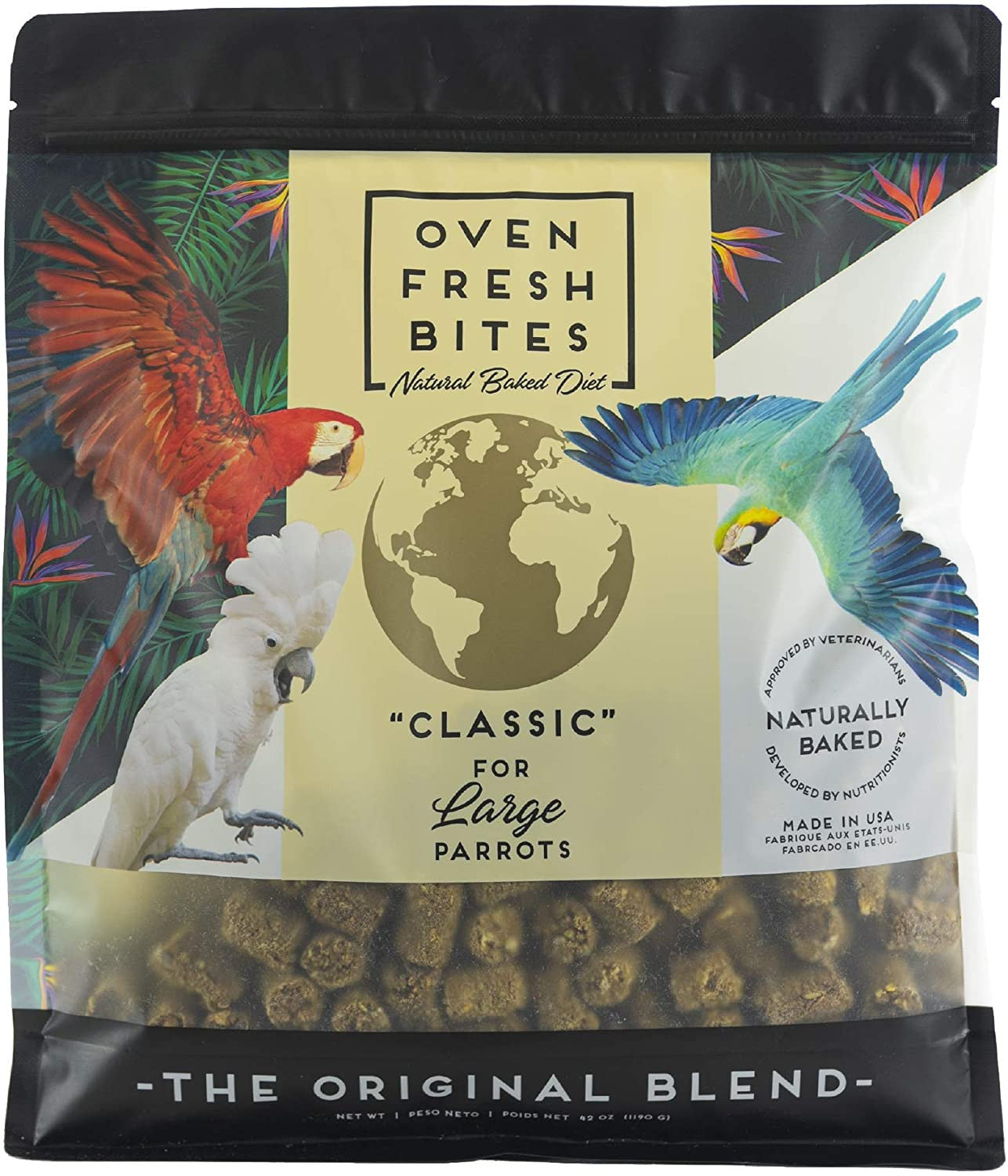 CAITEC Oven Fresh Bites Baked Avian Diet Large (42 oz) $32.76