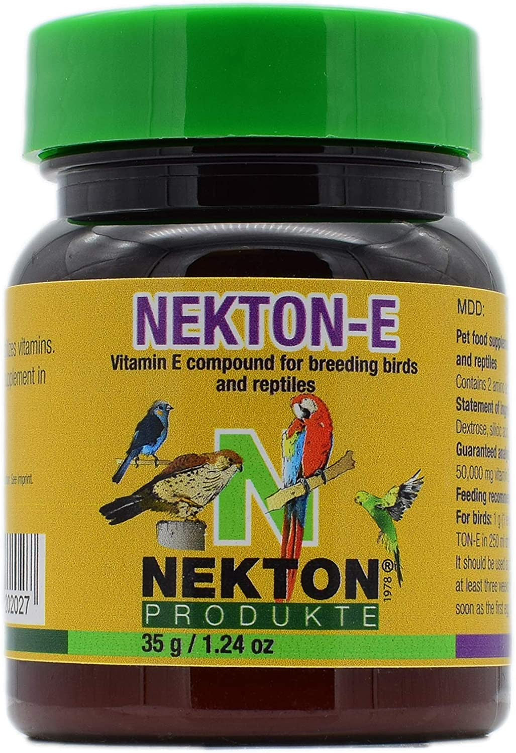 Nekton-E Vitamin E Compound For Breeding Birds & Reptiles (35g) $19.20