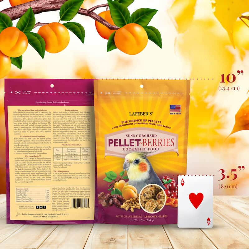 Lafeber's Pellet-Berries for Cockatiels (10oz) $13.55