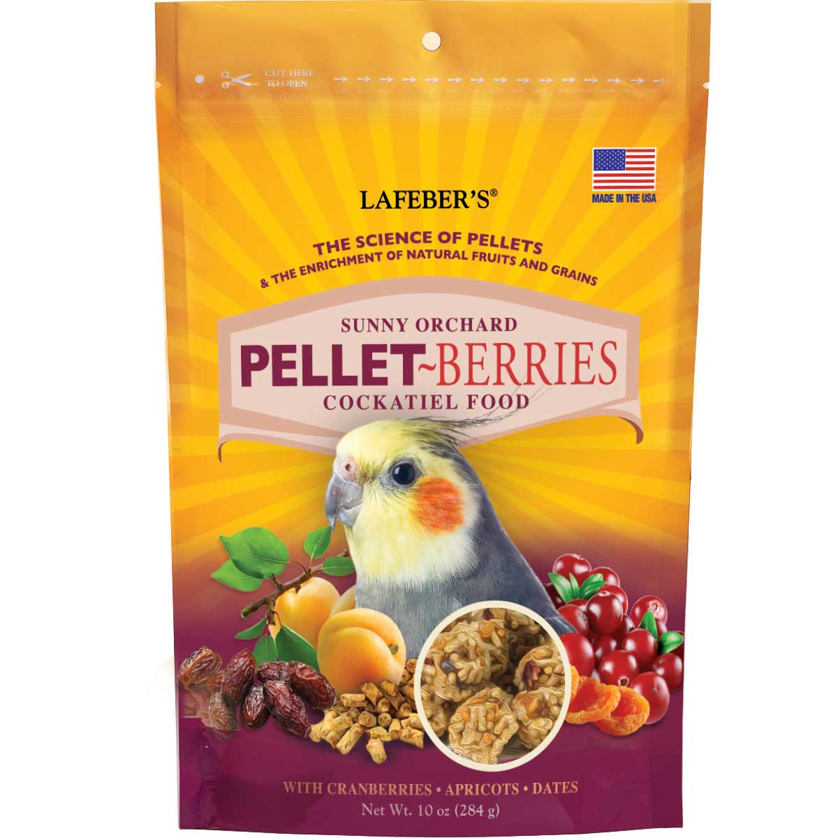 Lafeber's Pellet-Berries for Cockatiels (10oz) $13.55