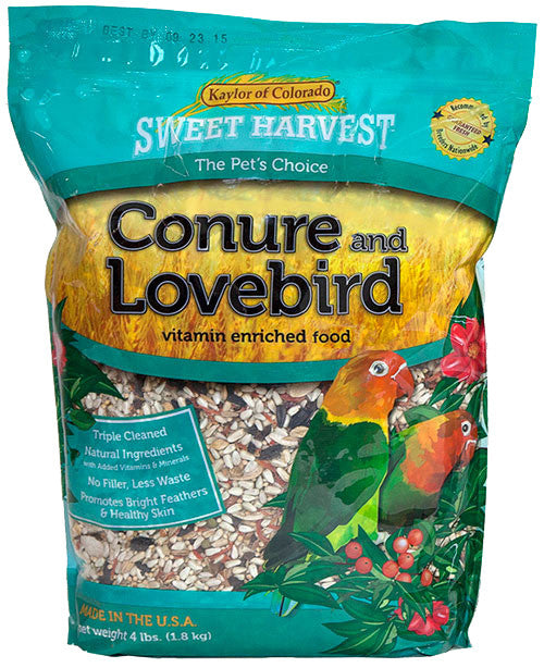 Kaylor of Colorado Sweet Harvest Conure and Lovebird Bird Food (4lb) $38.41