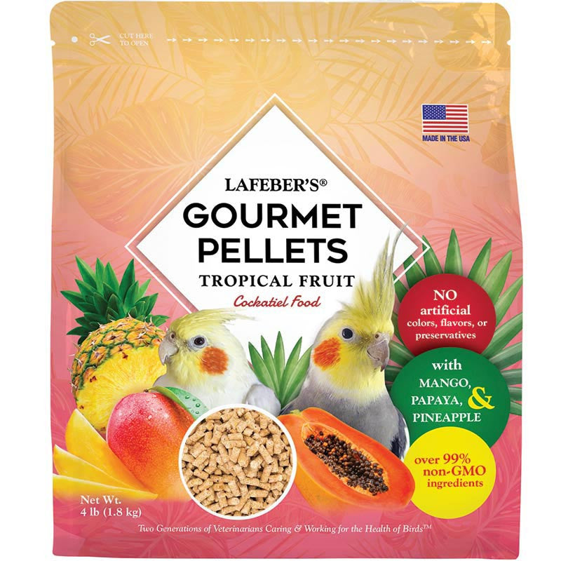 Lafeber's Cockatiel Tropical Fruit Gourmet Pellets (4 lb) $38.97