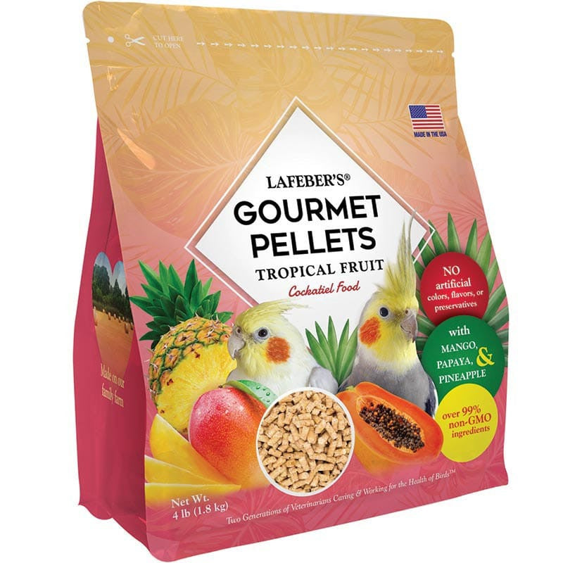 Lafeber's Cockatiel Tropical Fruit Gourmet Pellets (4 lb) $38.97
