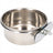 10oz Stainless Steel Bird Feeding Bowl with Clamp $7.90