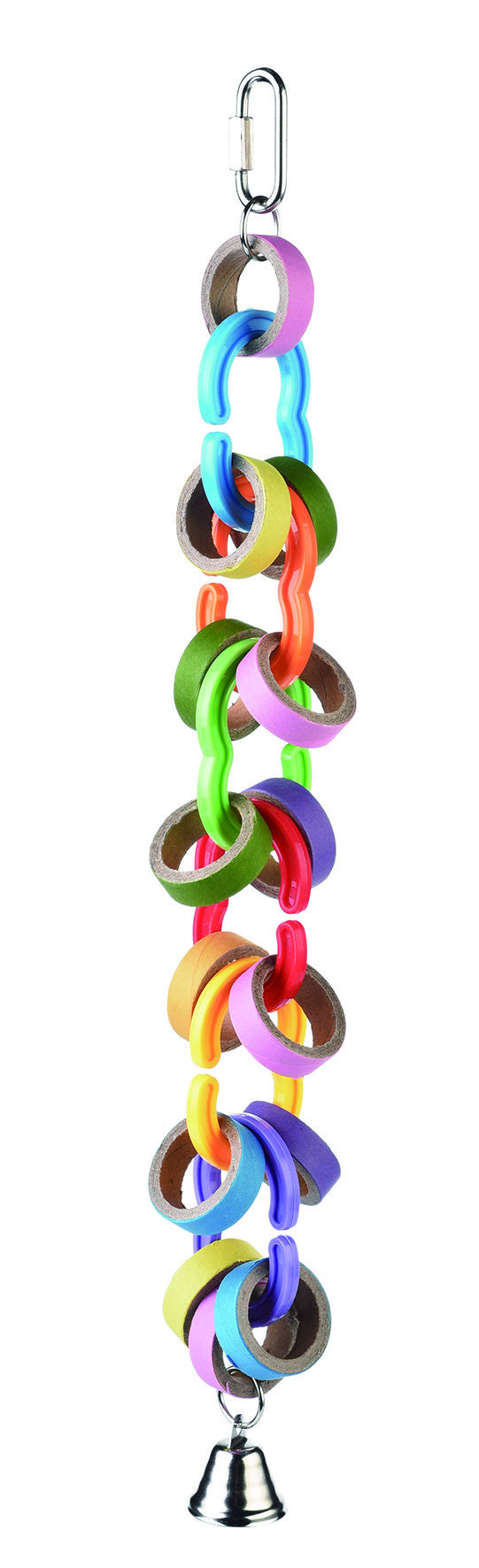 Parrot Toy with Plastic Chain and Bagels $18.07