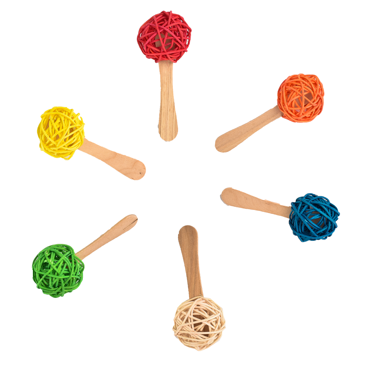 Lollipop Parrot Foot Toy (6 PCS) $6.77