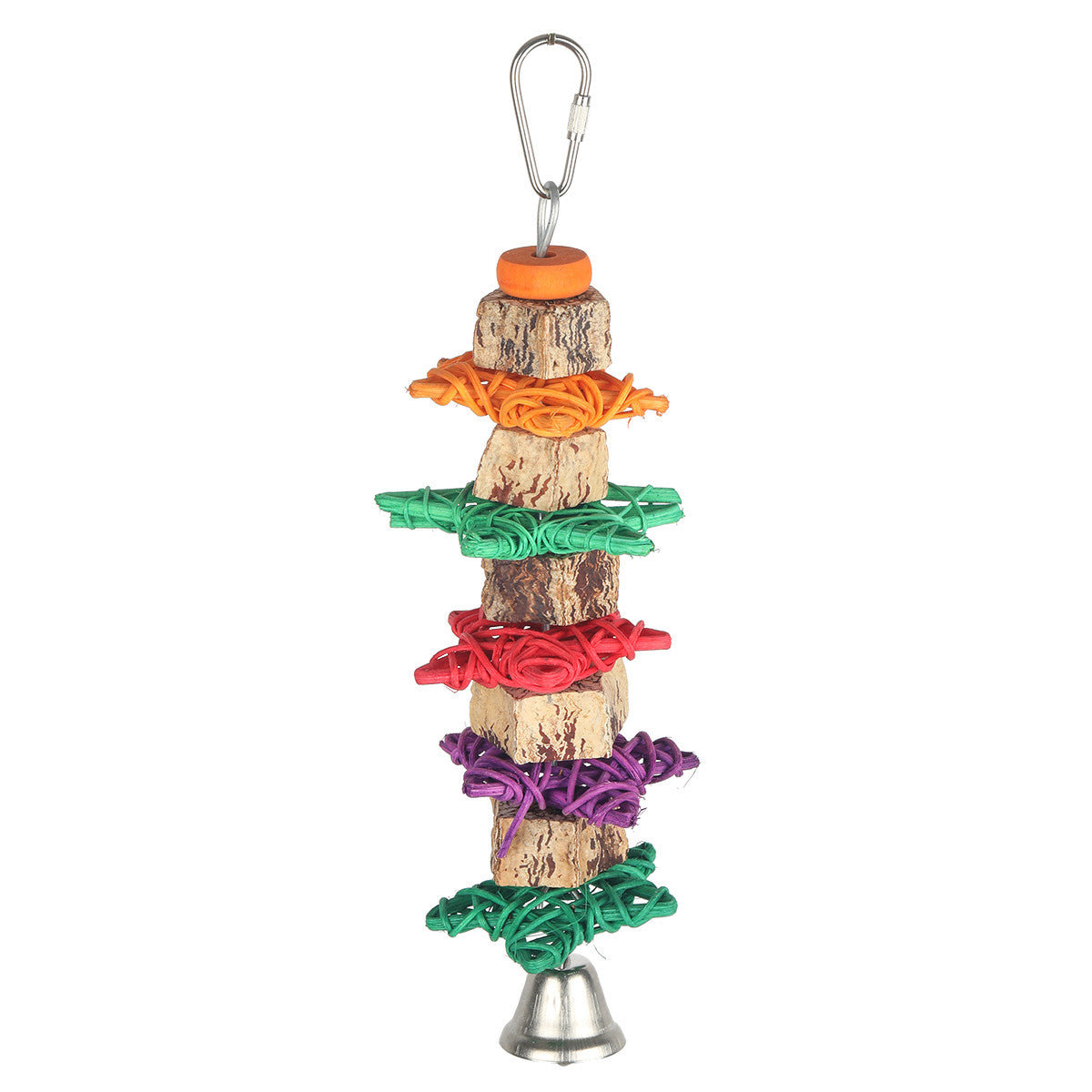 Mahogany and Wicker Star Bird Kabob $15.81