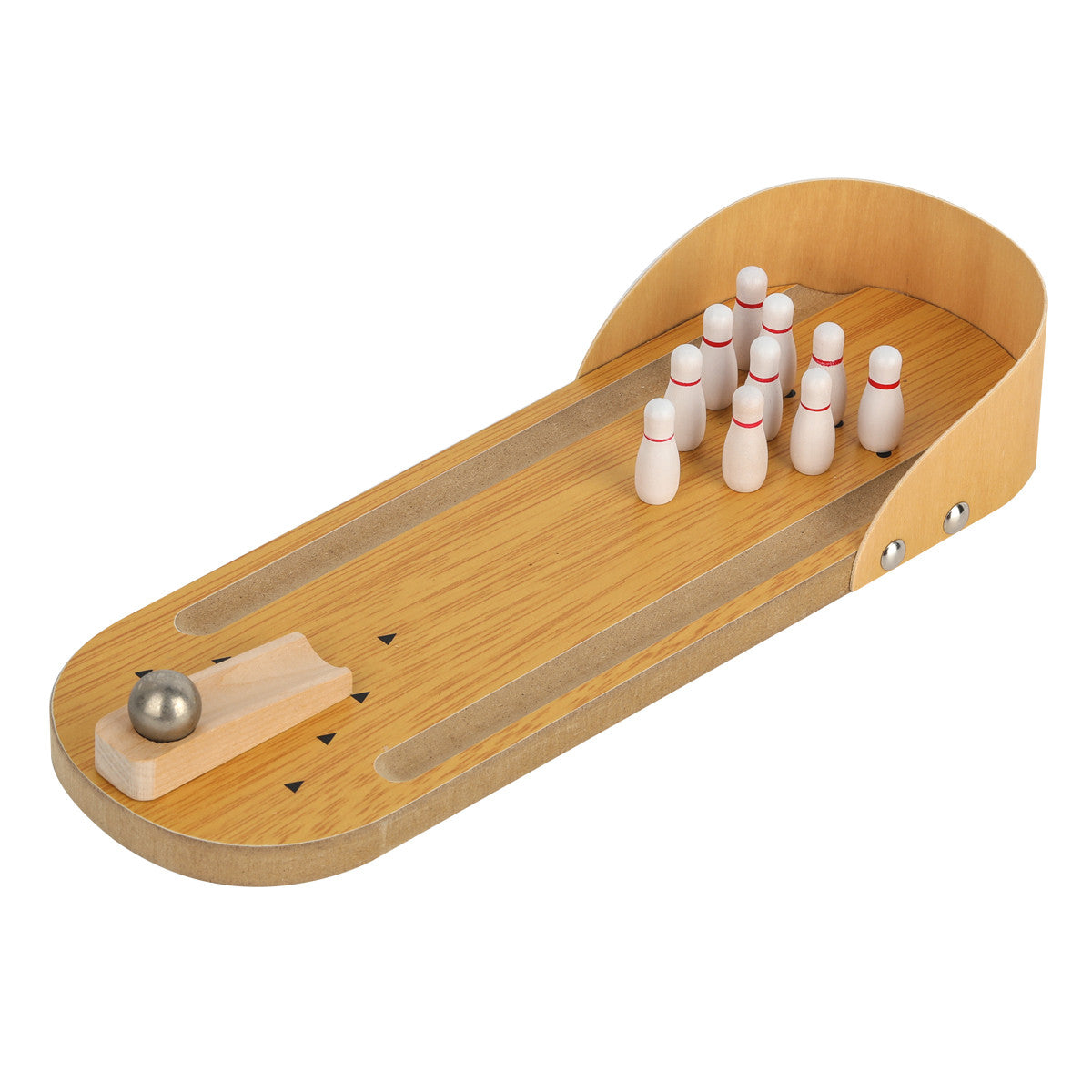 Wooden 10 Pin Mini Bowling Game for Birds $18.07
