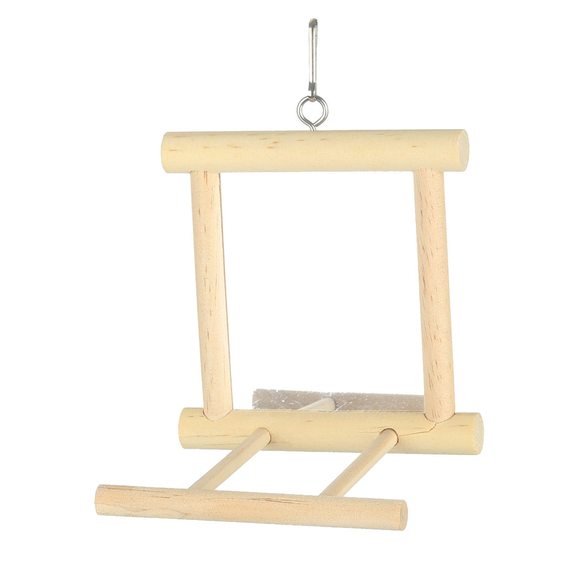 Small Hanging Mirror Bird Toy with Perch Stand $6.77