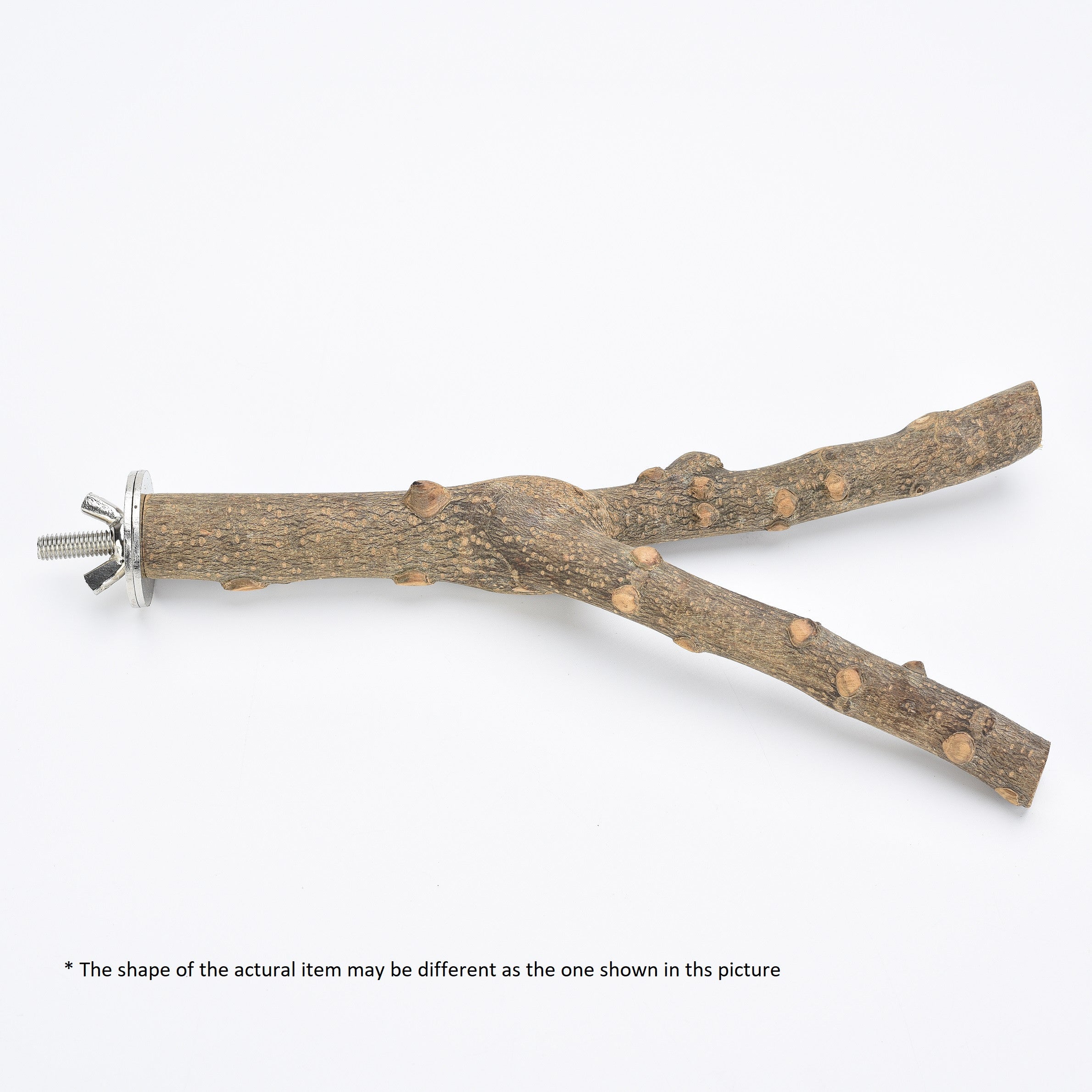 Small Multi Branch Natural Pepper Wood Parrot Perch $11.29