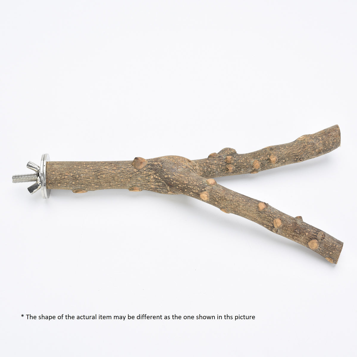 Small Multi Branch Natural Pepper Wood Parrot Perch $11.29