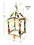 Small Natural Wood Hanging Parrot Play Gym $16.94