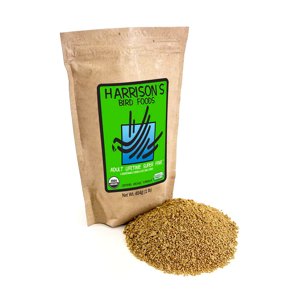 Harrison's Lifetime Super Fine Parrot Food (1lb)