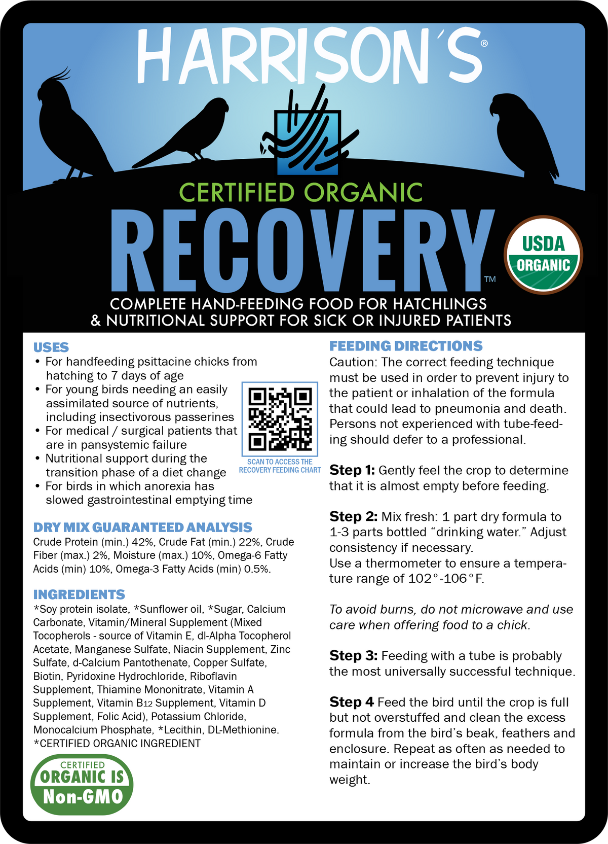 Harrison's Recovery Formula (2oz)