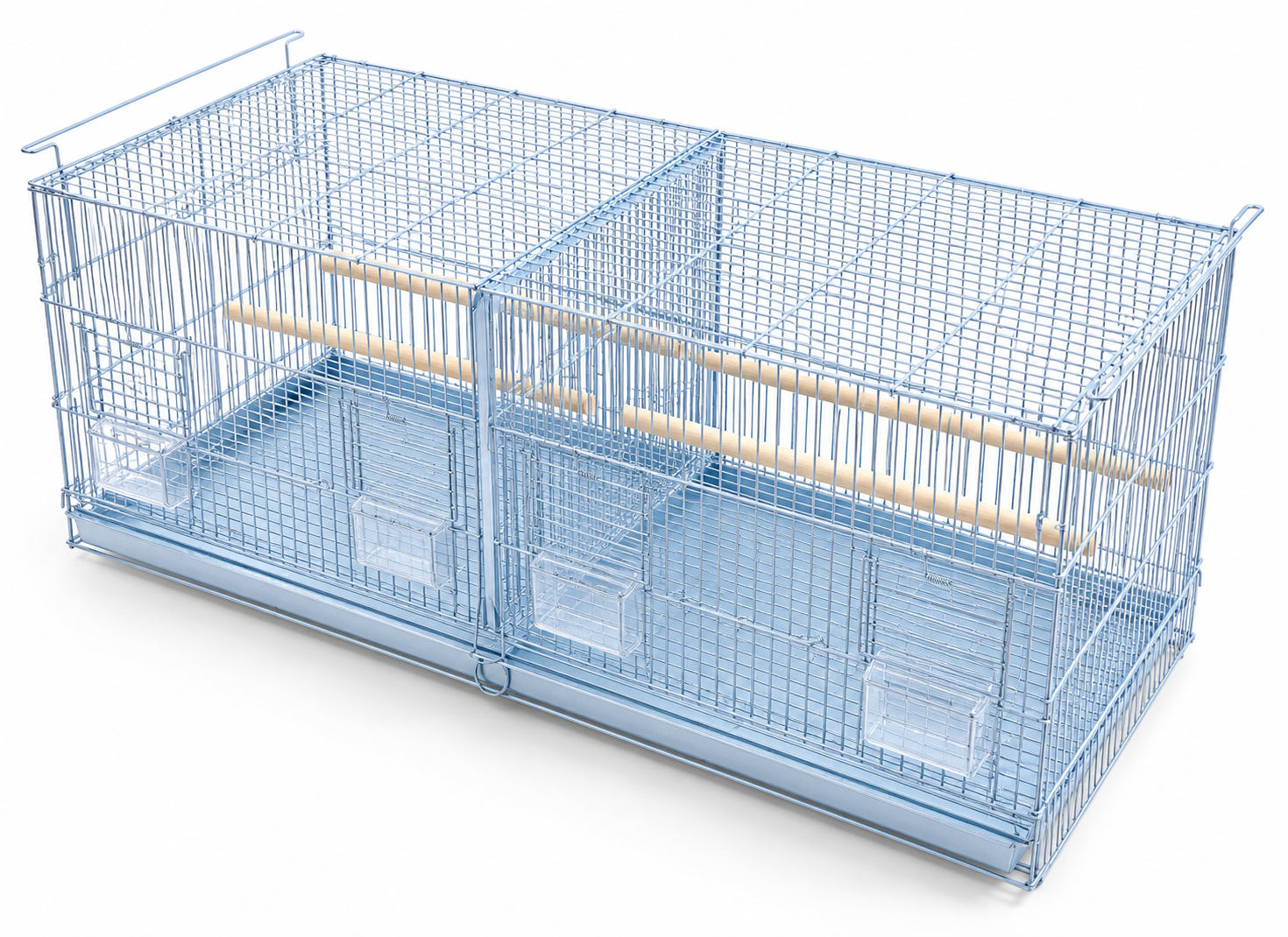 36x18X18" Spacious Stackable Parrot Bird Breeding Cage (set of 2 cages)