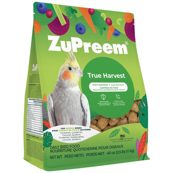 Zupreem Natural Mdium Bird Food  (2.5lbs)
